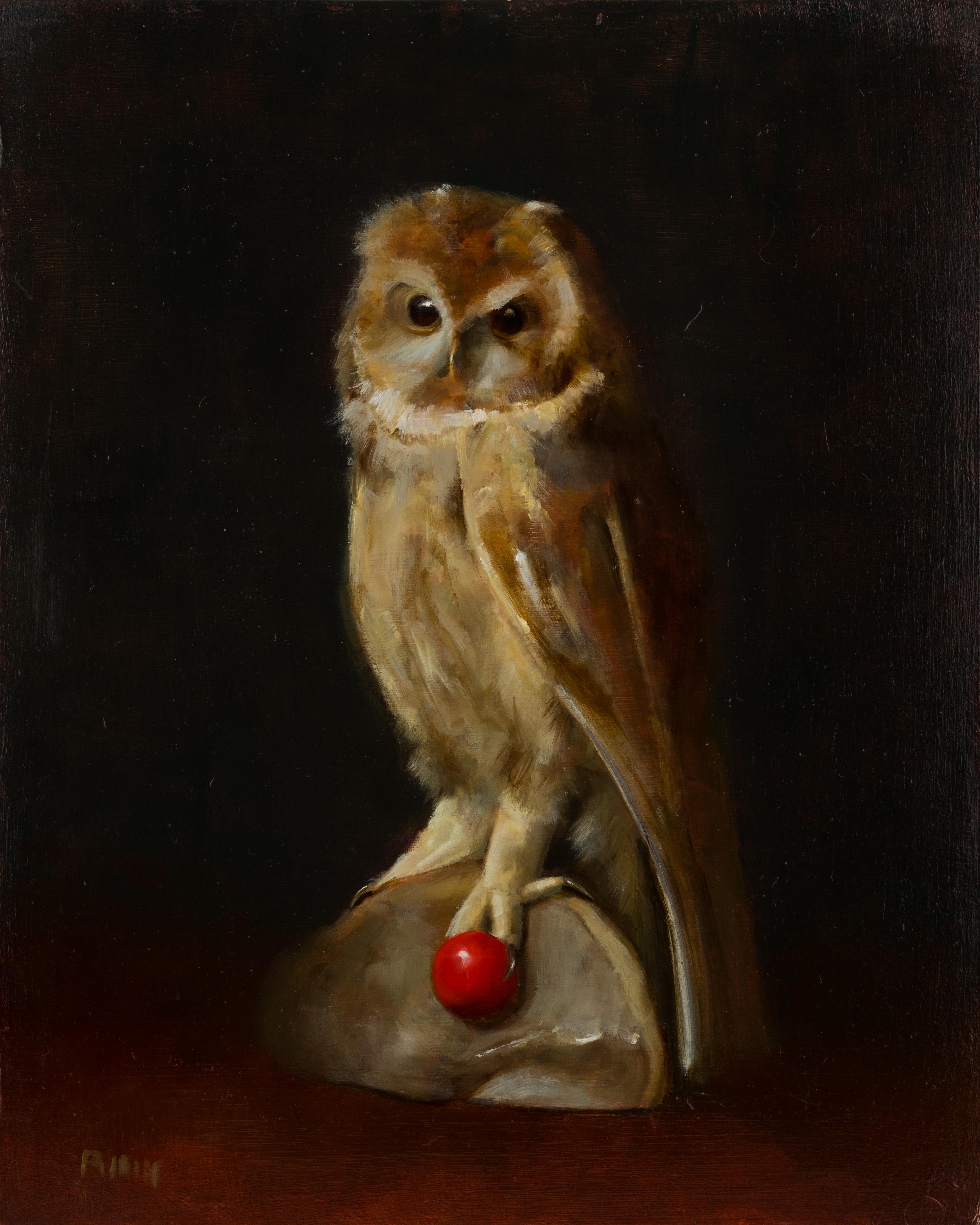 Intrusione sussurrata - Painting Realismo di Marc Rubin