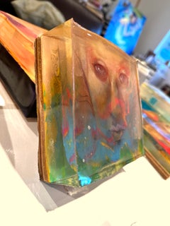 "Luz interior" (2022) Por Marc Scheff, Pintura original multimedia