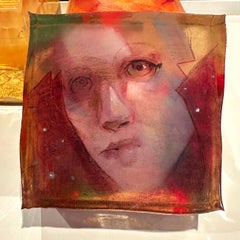 "Inner Truth" (2022) par Marc Scheff, peinture originale multimédia