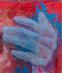 "Rachel" (2022) di Marc Scheff, dipinto originale multimediale