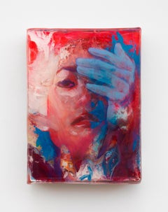 "Rachel" (2022) de Marc Scheff, Pintura original multimedia