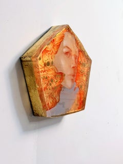 « Le long jeu » (2024) par Marc Scheff, peinture originale multimédia