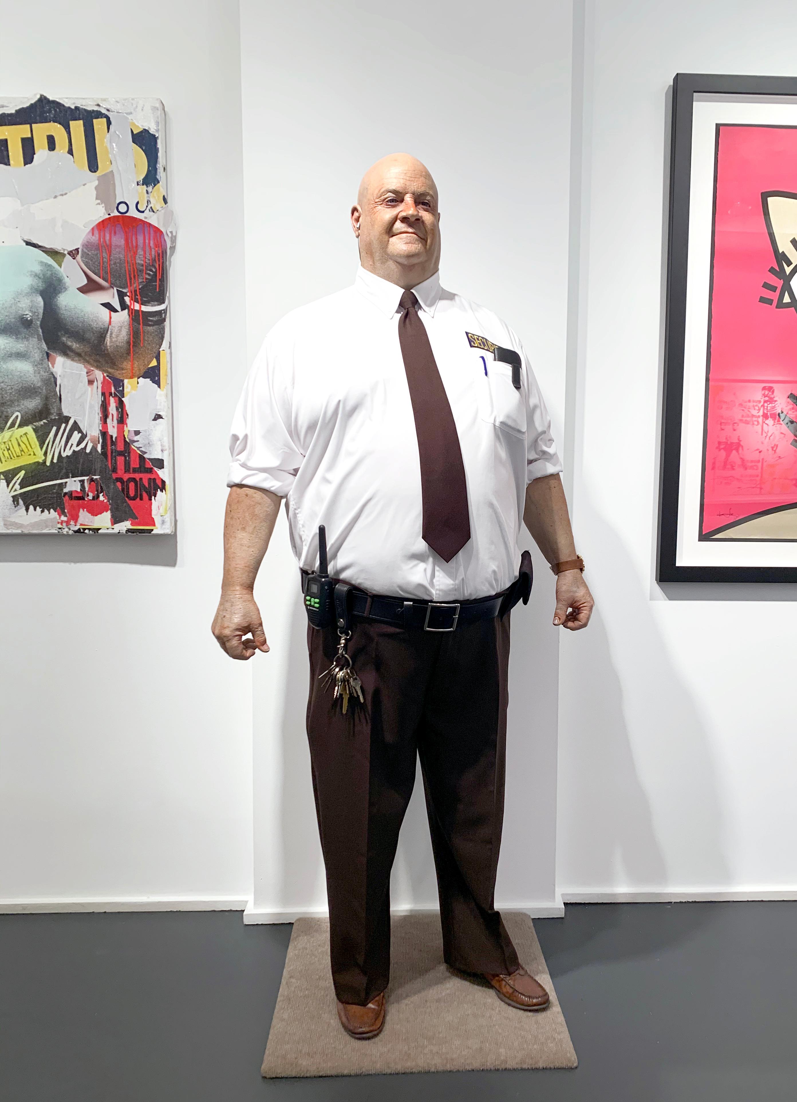 Security Guard - Sculpture by Marc Sijan