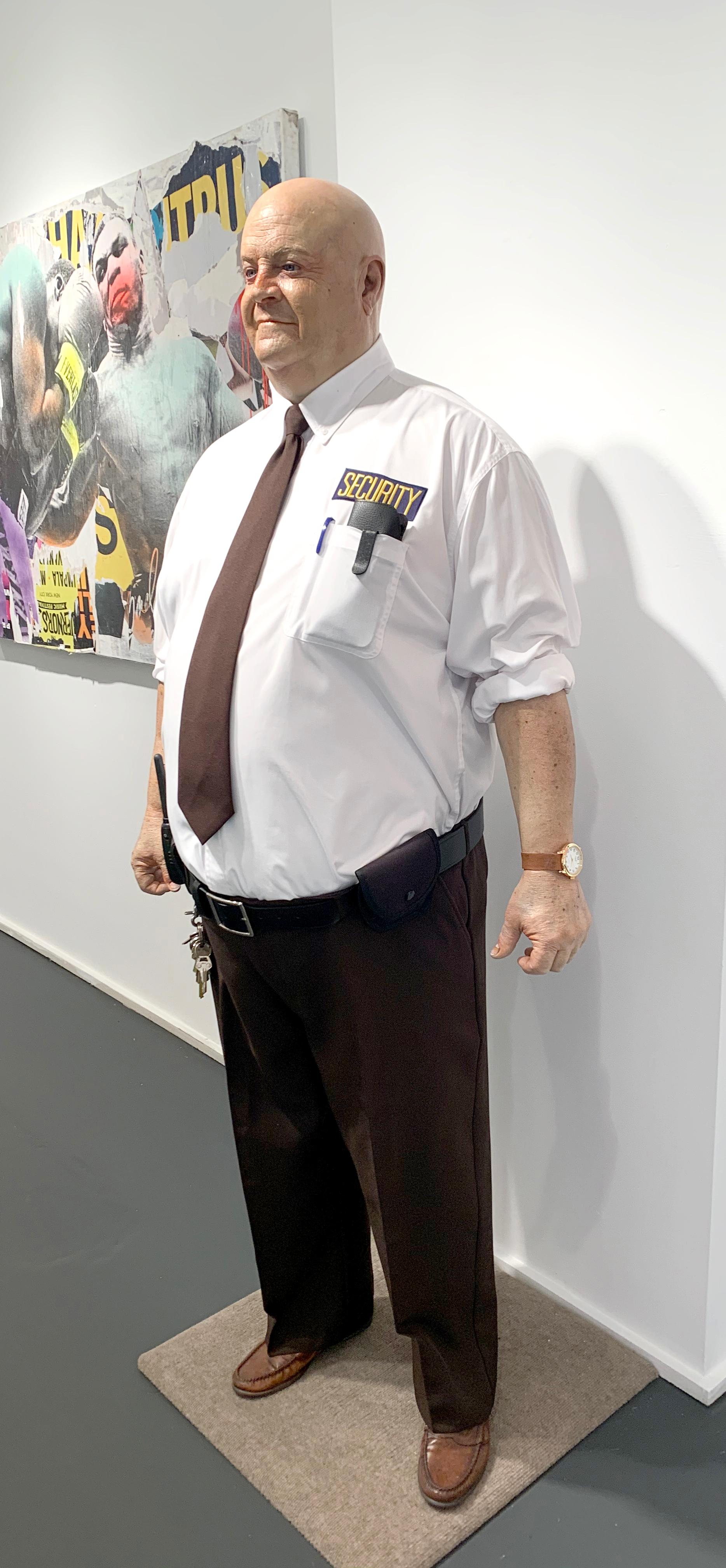 Guardia di sicurezza - Sculpture Contemporaneo di Marc Sijan