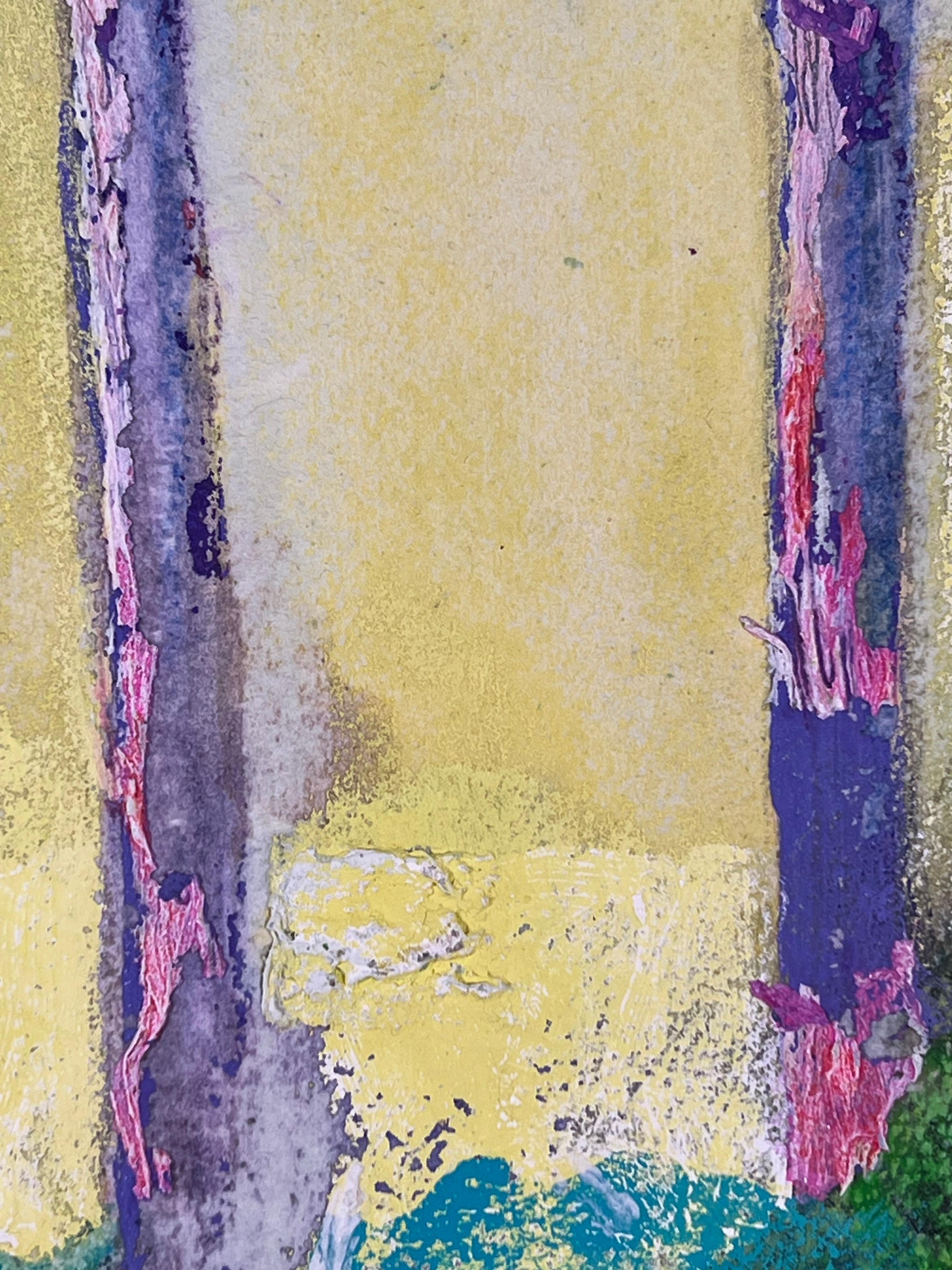 Andalucia 1 – Original Mixed Media on Paper – 19.7 x 15 in For Sale 3