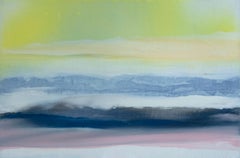 Marc Tanguy - "Por encima del horizonte" Óleo sobre lienzo, Paisaje contemporáneo