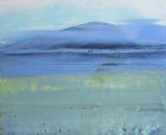 Marc Tanguy – Around Dieulefit (II) Oil on canvas, Contemporary landscape