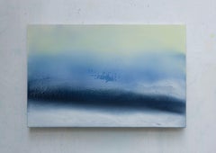 Marc Tanguy - "Horizon I", Huile sur toile, paysage contemporain