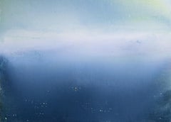 Marc Tanguy - "Horizon III" Oil painting, Contemporary landscape