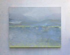 Marc Tanguy - "Mist", Oil on Canvas, Contemporary Impressionist Landscape, 2016