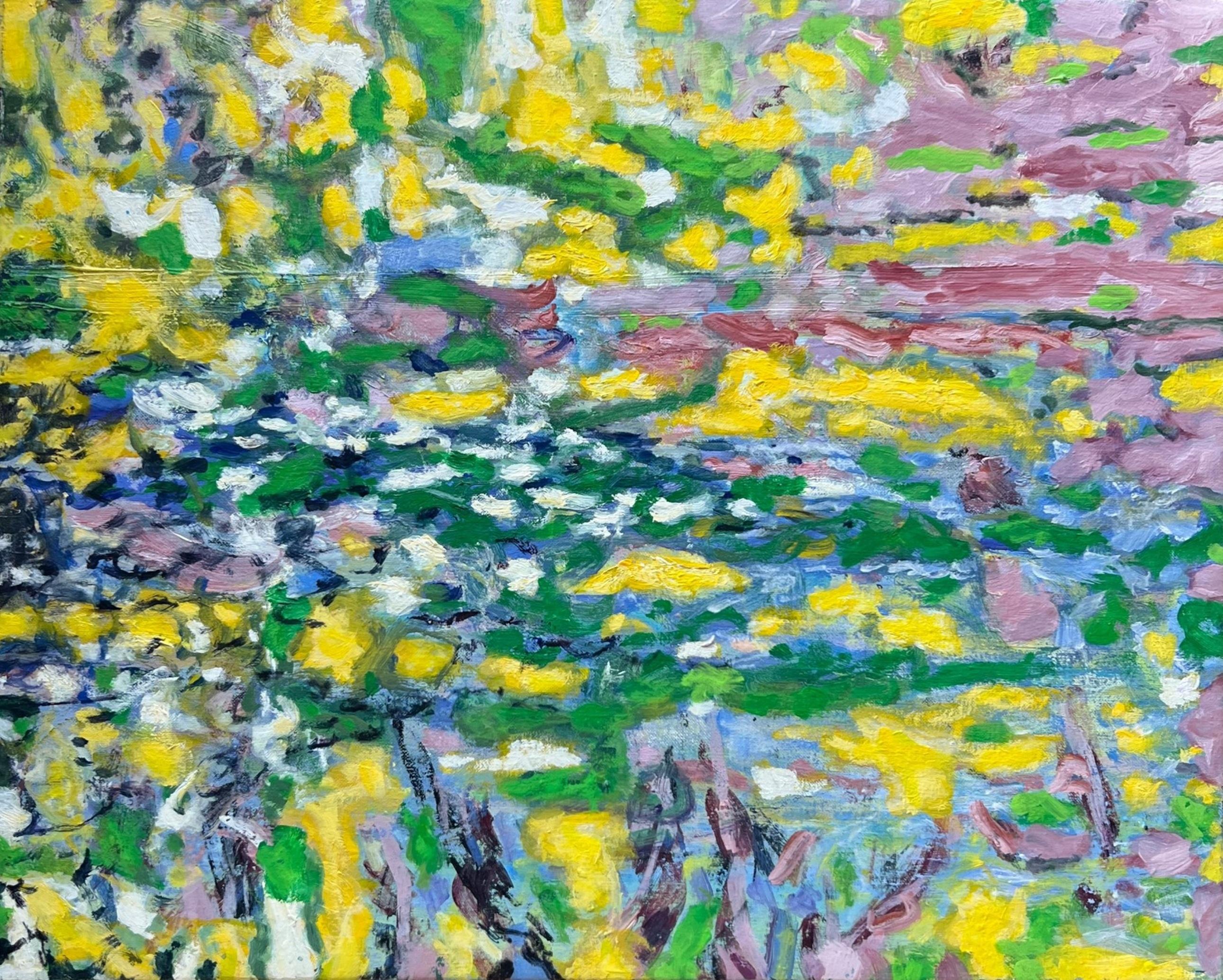 Marc Tanguy - Paysage d'été Huile sur toile, 2018, 25⅝ × 31⅞ in. (65 × 81 cm et 70 x 86 cm cadre inclus))

Paysage d'été est une peinture impressionniste contemporaine de Marc Tanguy, exécutée en 2018. L'œuvre témoigne d'une influence stylistique