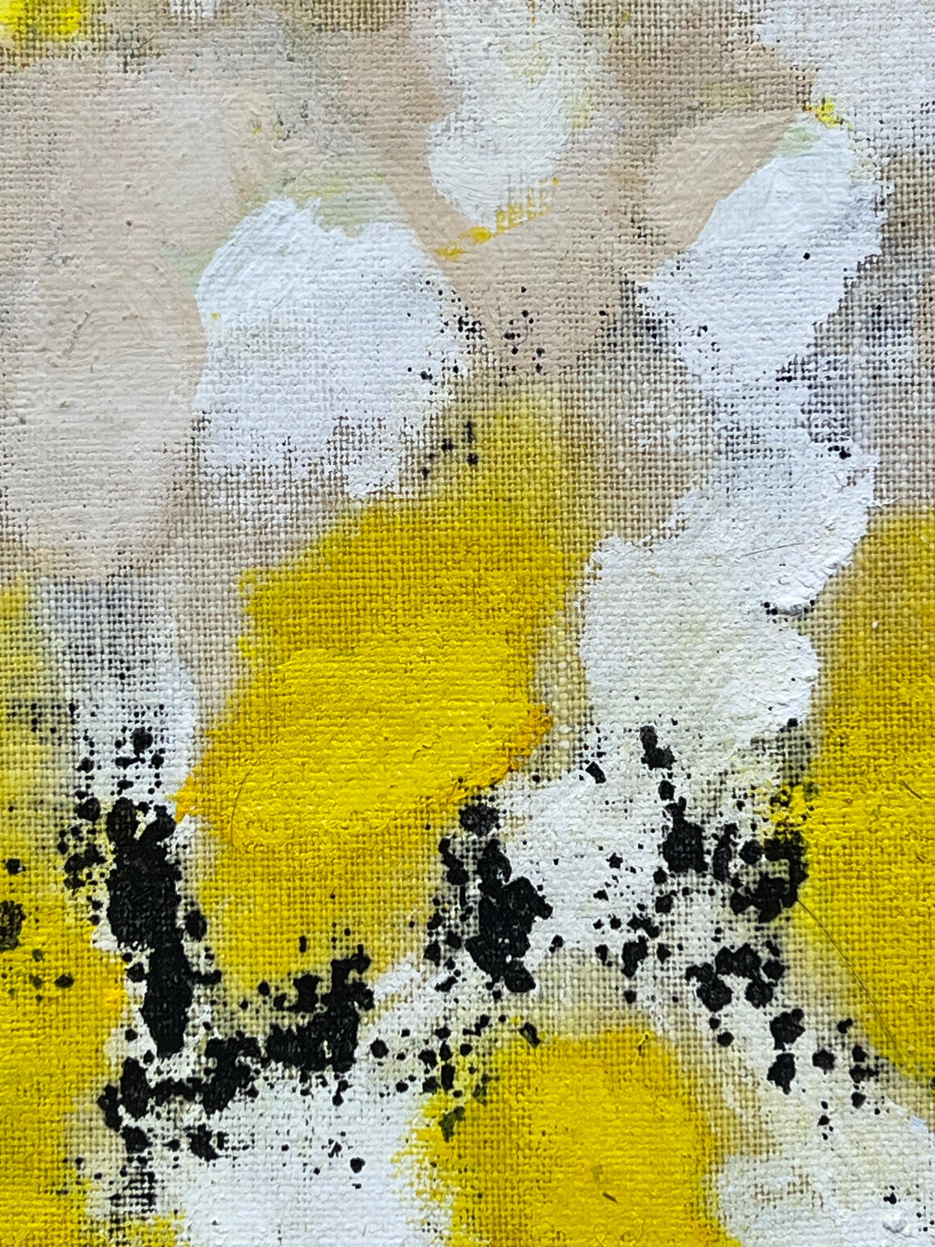 Yellow garden, Oil and Acrylic garden by Marc Tanguy 14