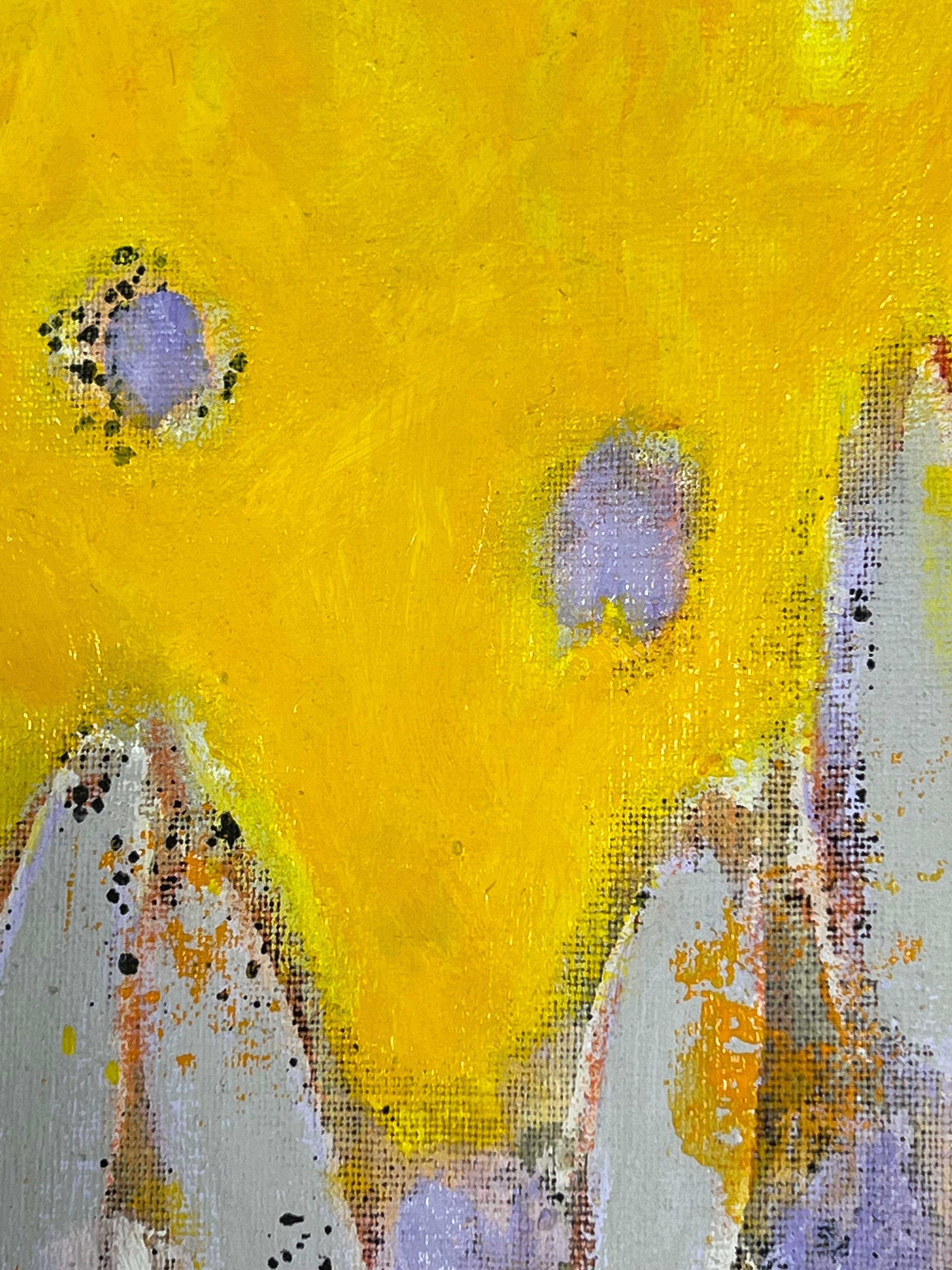 Yellow garden, Oil and Acrylic garden by Marc Tanguy 15