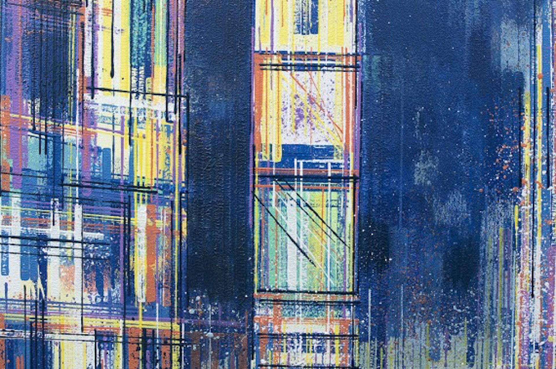 Marc Todd, Nueva York - Times Square a medianoche, Paisaje urbano, Arte contemporáneo en venta 2