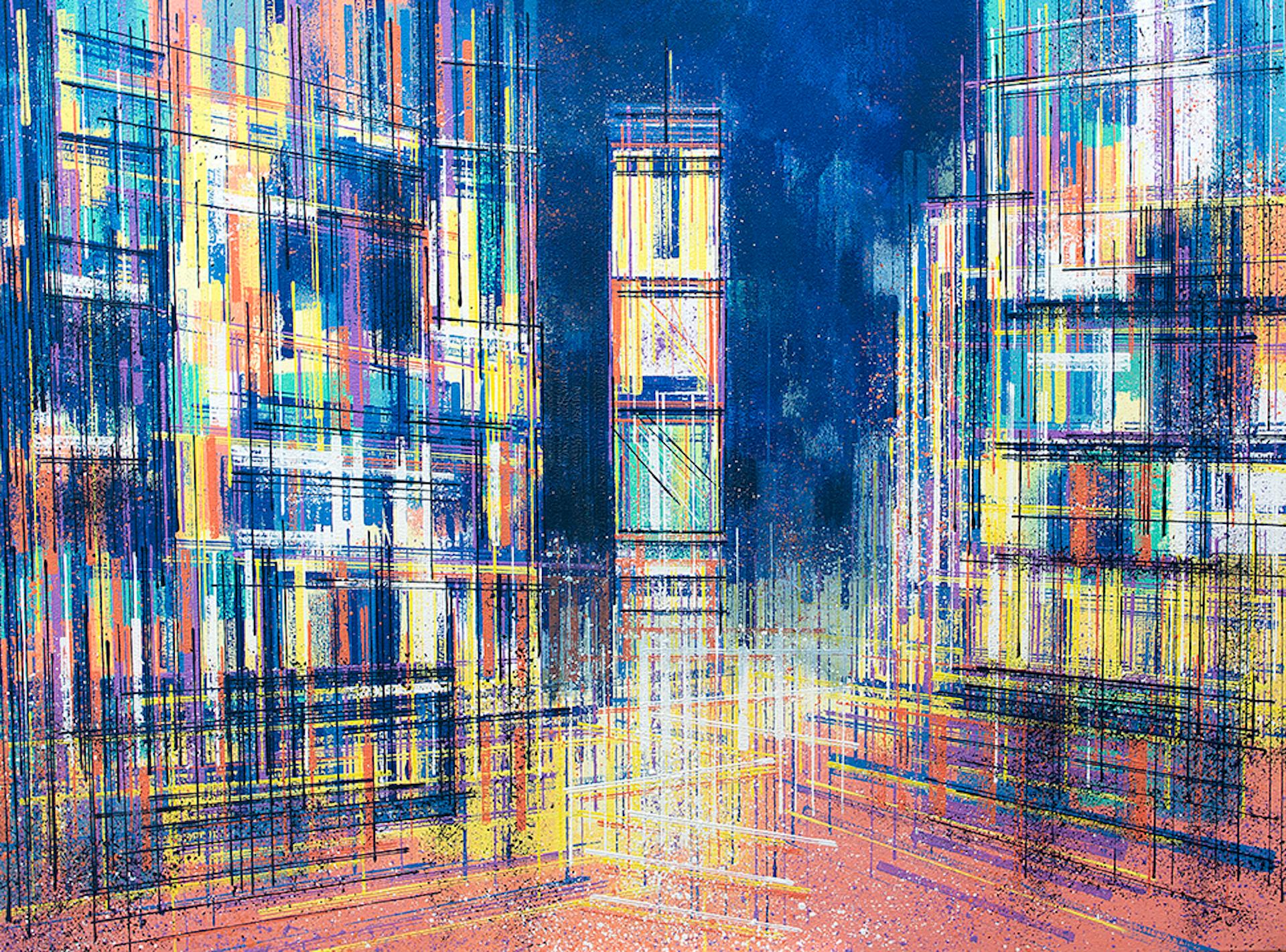 Marc Todd, New York - Times Square At Midnight, Cityscape Art, Contemporary Art 3