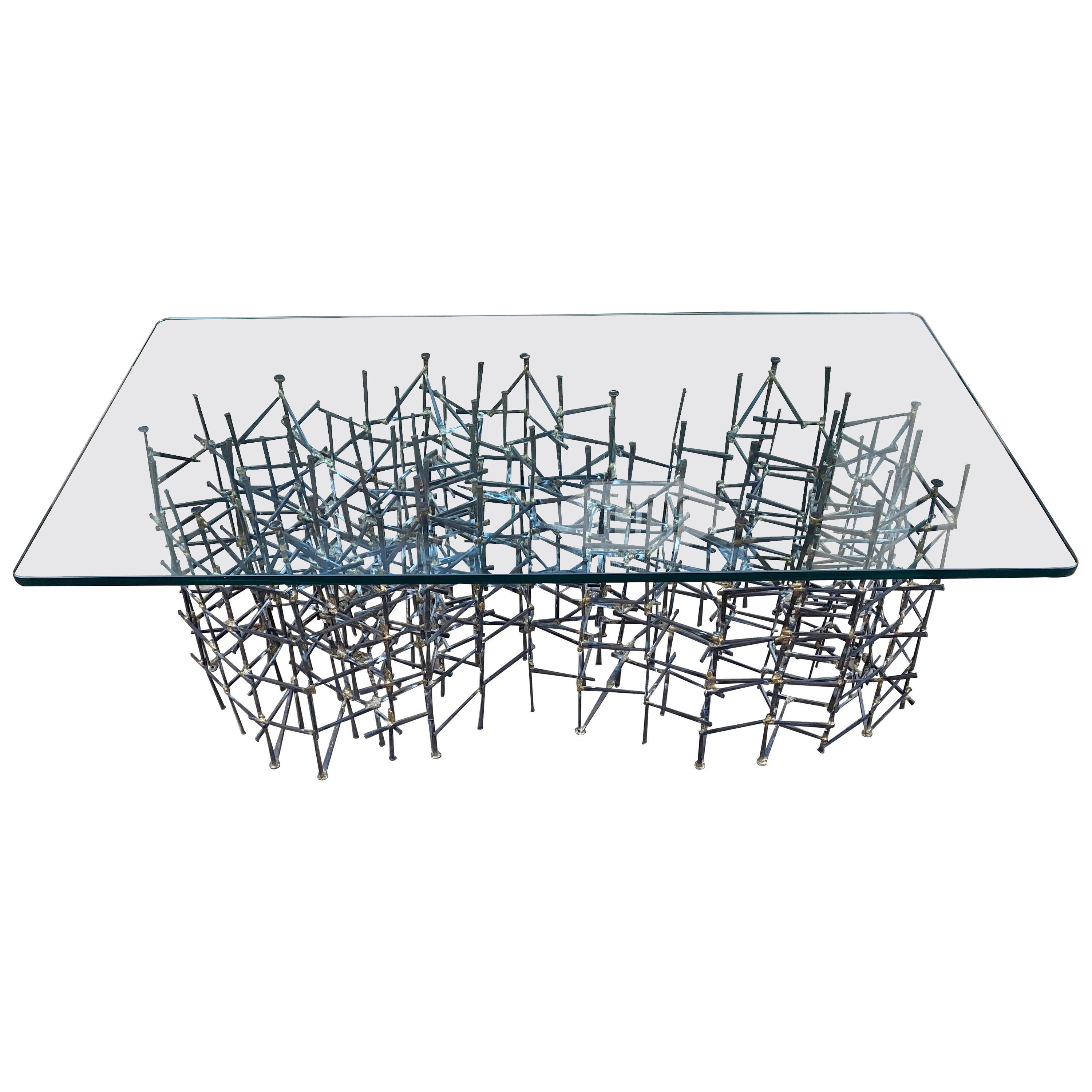 Marc Weinstein Brutalist Coffee Table