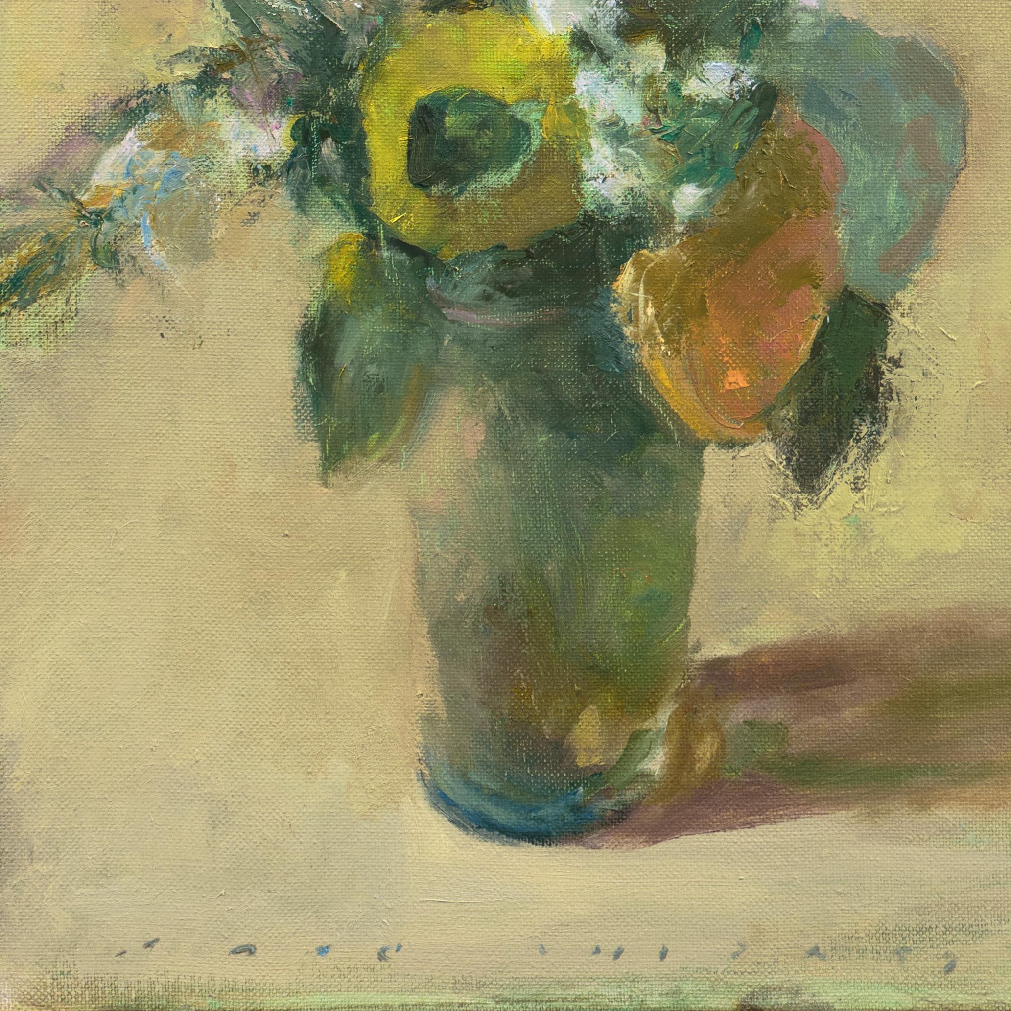 'Still Life of Flowers', Laguna Beach, PAFA, Classical Realism 1