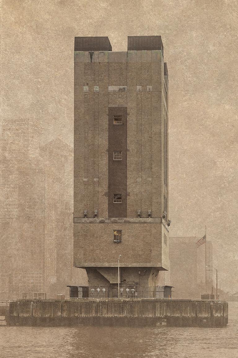 Marc Yankus Color Photograph - Holland Tunnel Tower