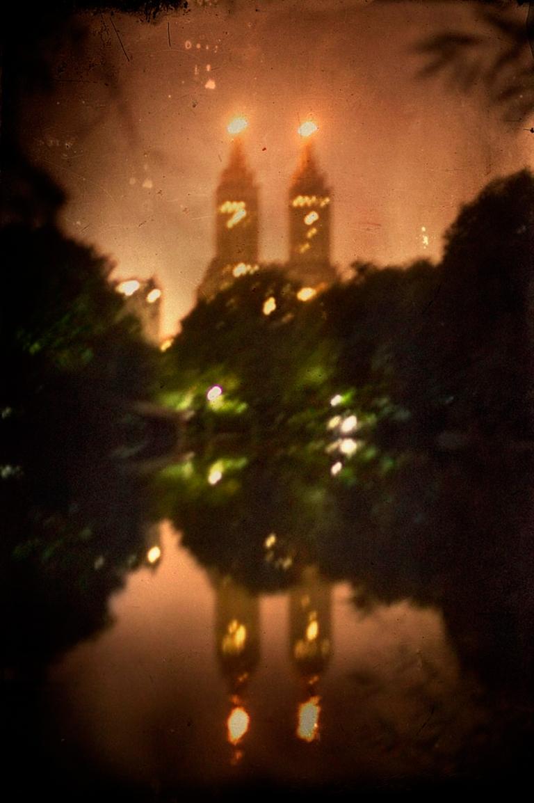 Marc Yankus Color Photograph - Two Towers, NYC