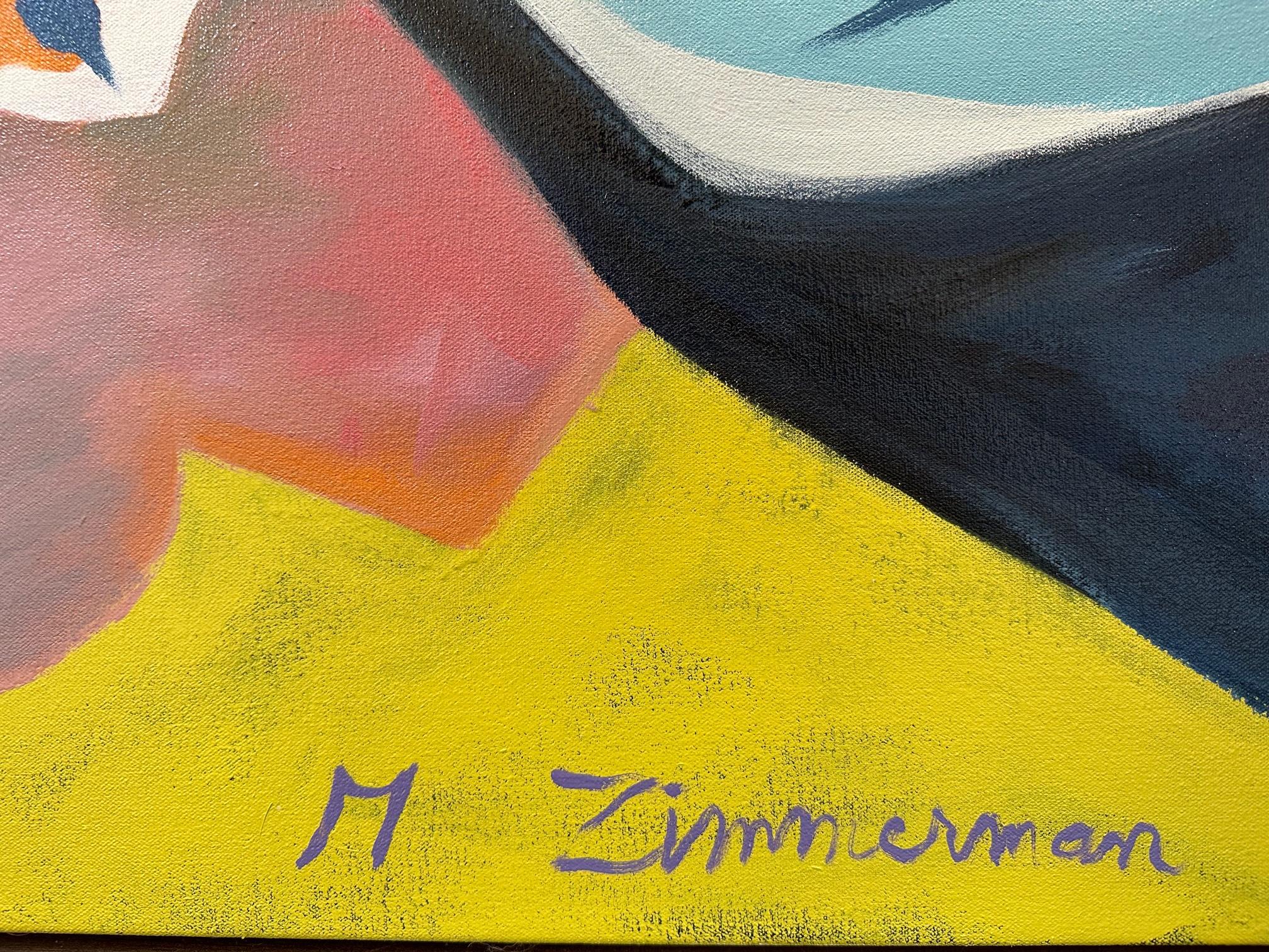 5 Easy Pieces - Abstrakte Malerei von Marc Zimmerman im Angebot 3
