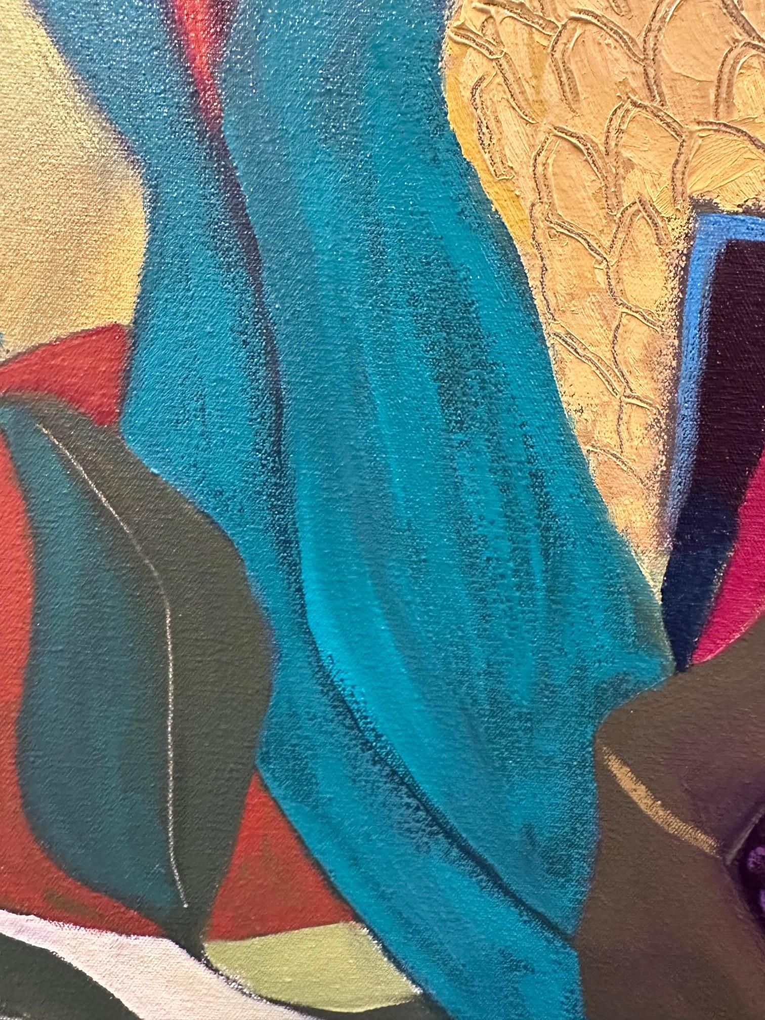 A Dance With Florals by Marc Zimmerman For Sale 3