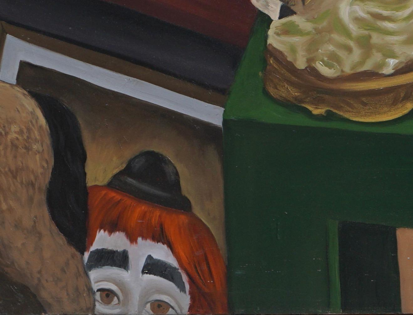 Tienda de Antigüedades - Pintura Interior - Arte Moderno Americano Por Marc Zimmerman en venta 4