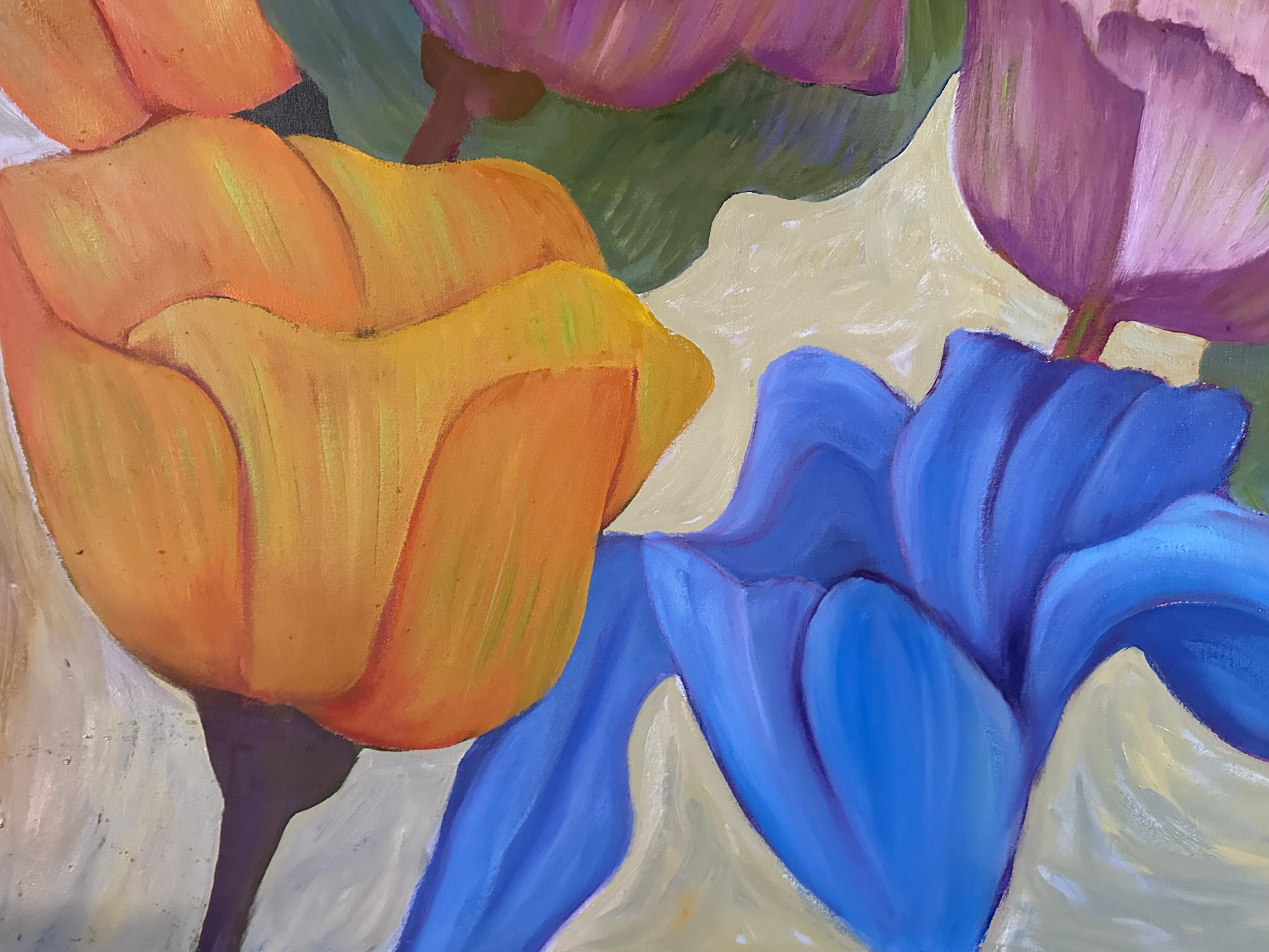Big Sur bouquet - Still-life Art by Marc Zimmerman For Sale 6