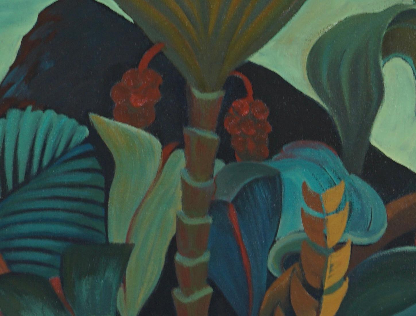 Uccello in paradiso - Pittura di paesaggio - Arte contemporanea Di Marc Zimmerman in vendita 2