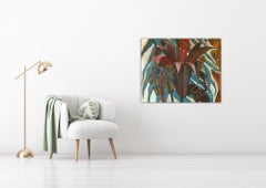 Botanical Splendor -Floral Painting - Oil on Canvas By Marc Zimmerman