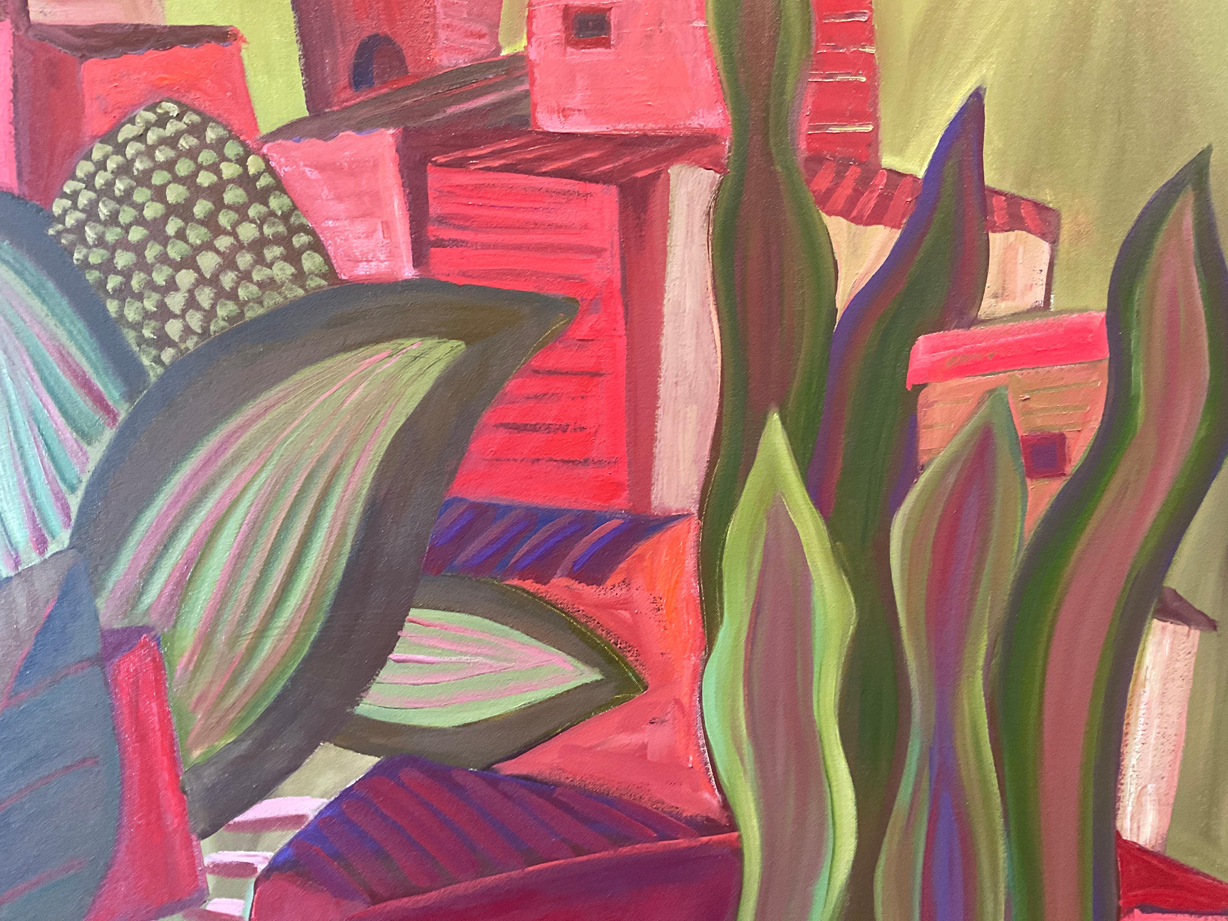 Korallendorf von Marc Zimmerman – Urbanscape Art im Angebot 3
