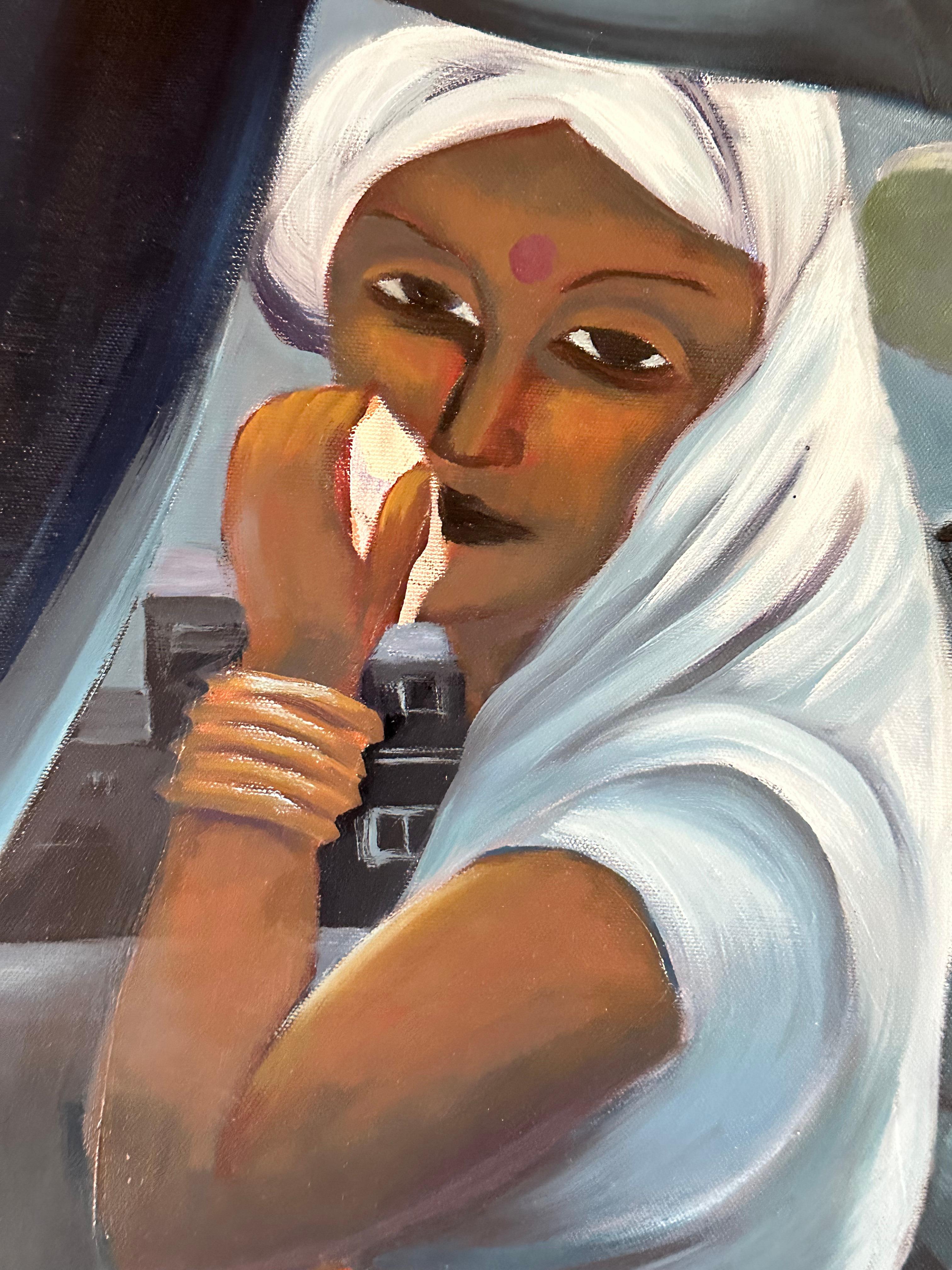 Evening Gaze - Figurative Art by Marc Zimmerman For Sale 3