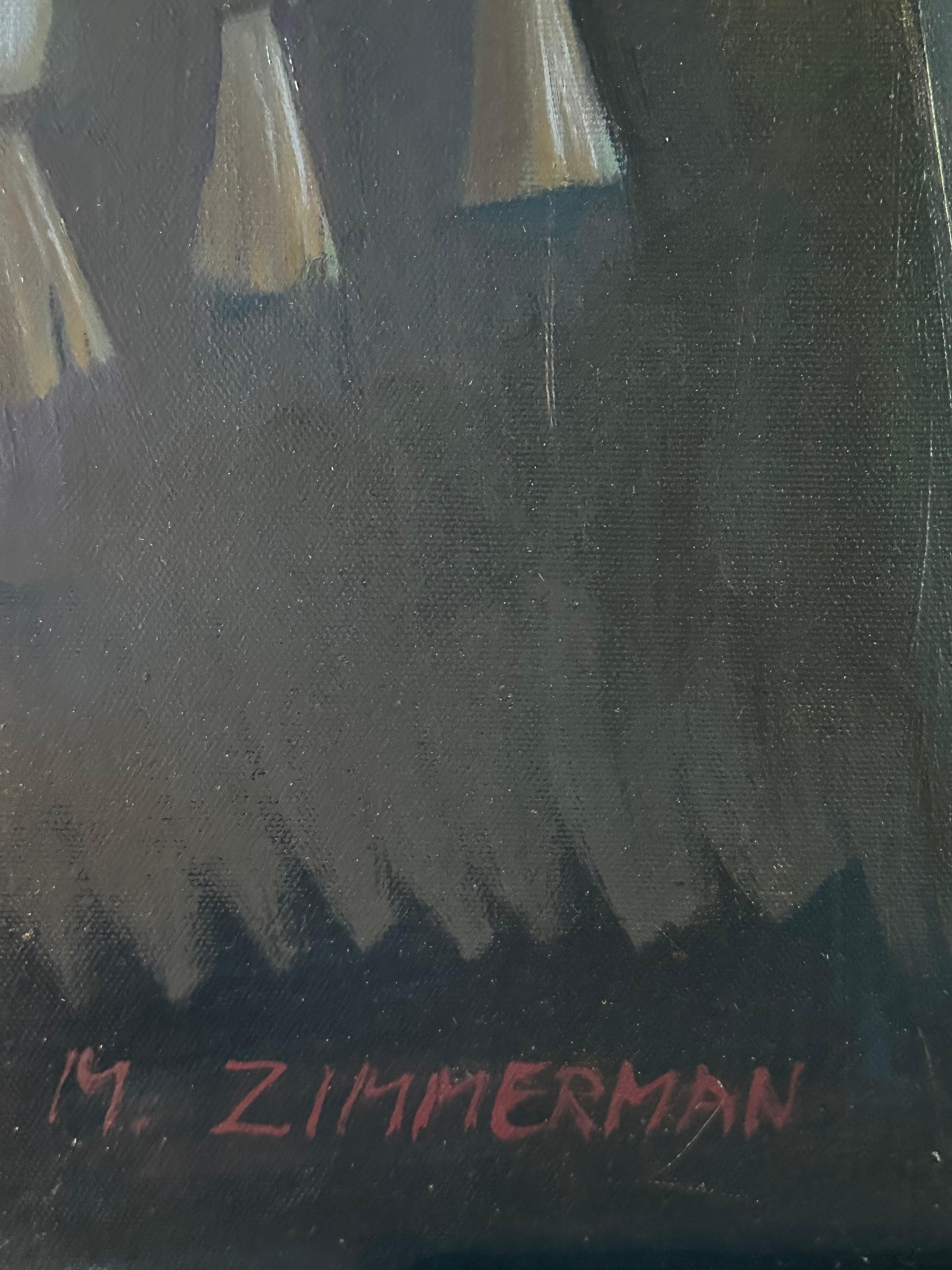 Mirada Vespertina - Arte Figurativo de Marc Zimmerman en venta 4