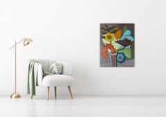 Invención floral nº 7 - Pintura abstracta - Arte moderno de Marc Zimmerman