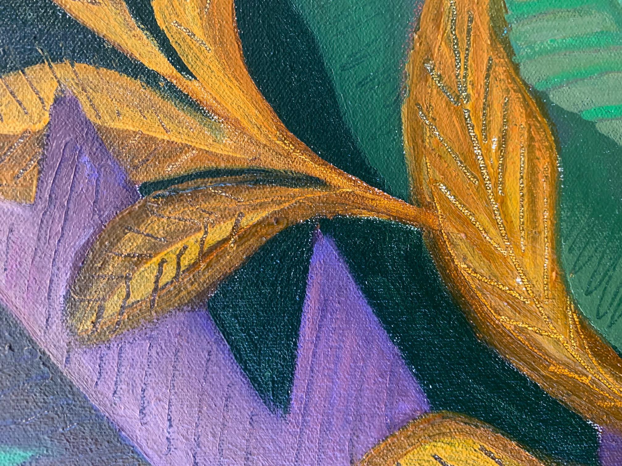 Invención floral nº 8 - Pintura abstracta - Arte moderno de Marc Zimmerman en venta 2