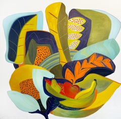 Florals and Fruits - Abstract Painting By Marc Zimmerman