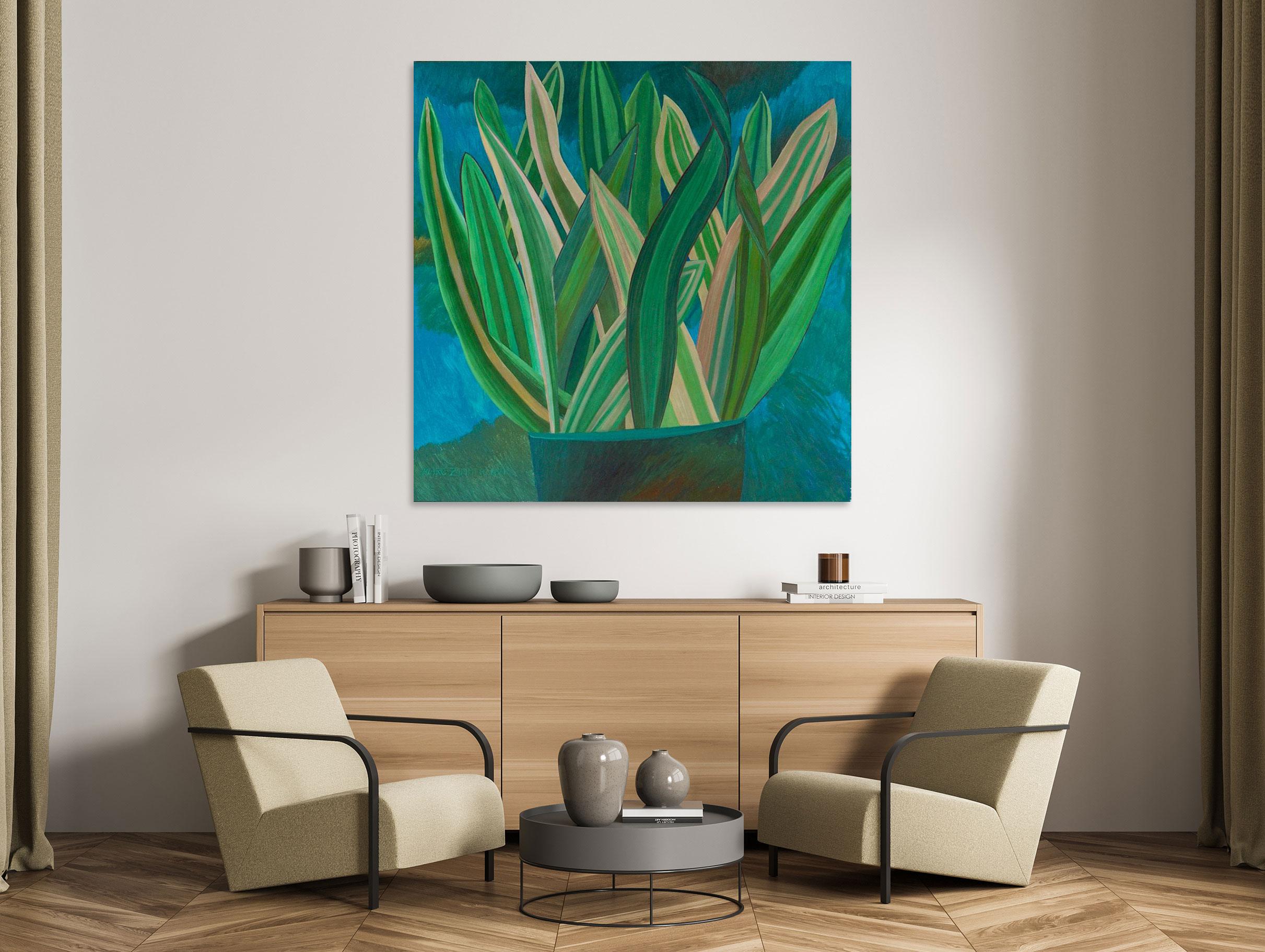 Flow - Peinture de paysage - Art contemporain de Marc Zimmerman en vente 1