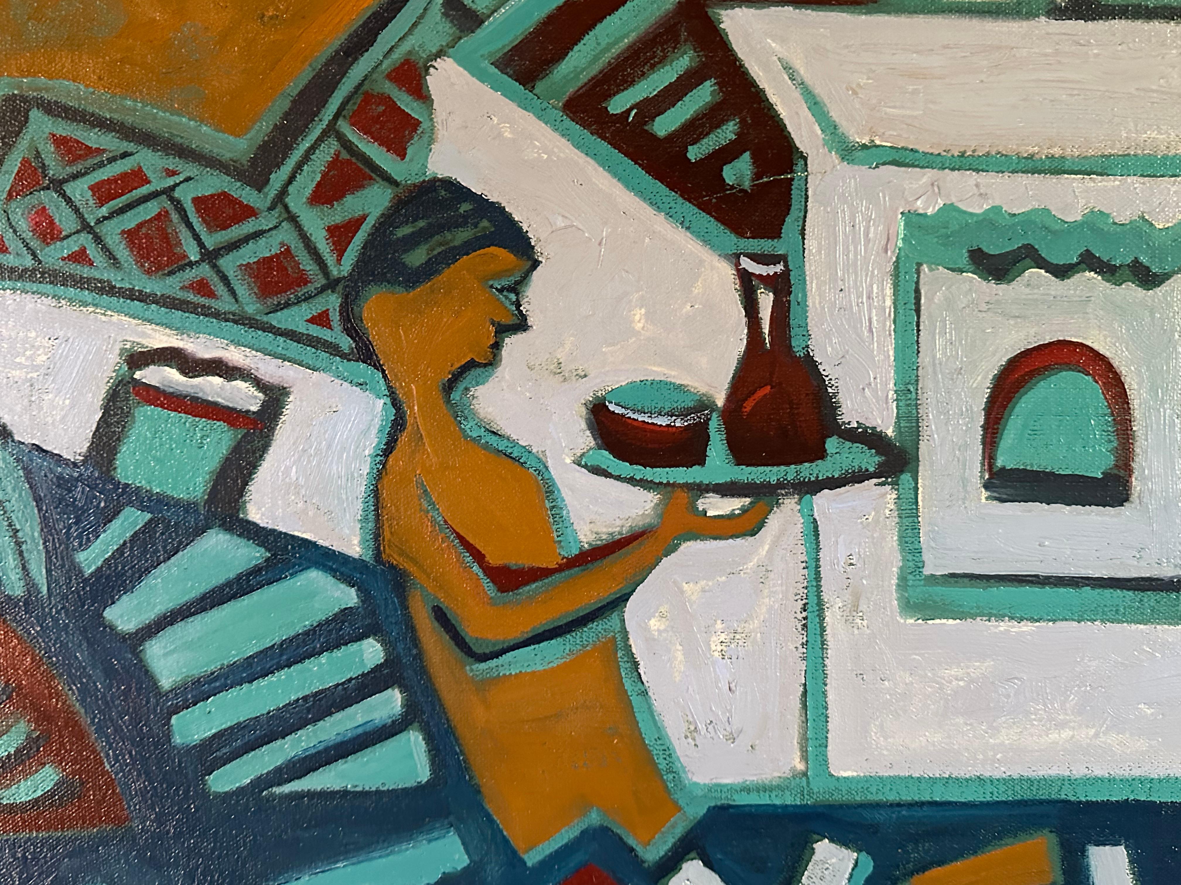 Griechische Texturen von Marc Zimmerman - Zeitgenössische Kunst im Angebot 3