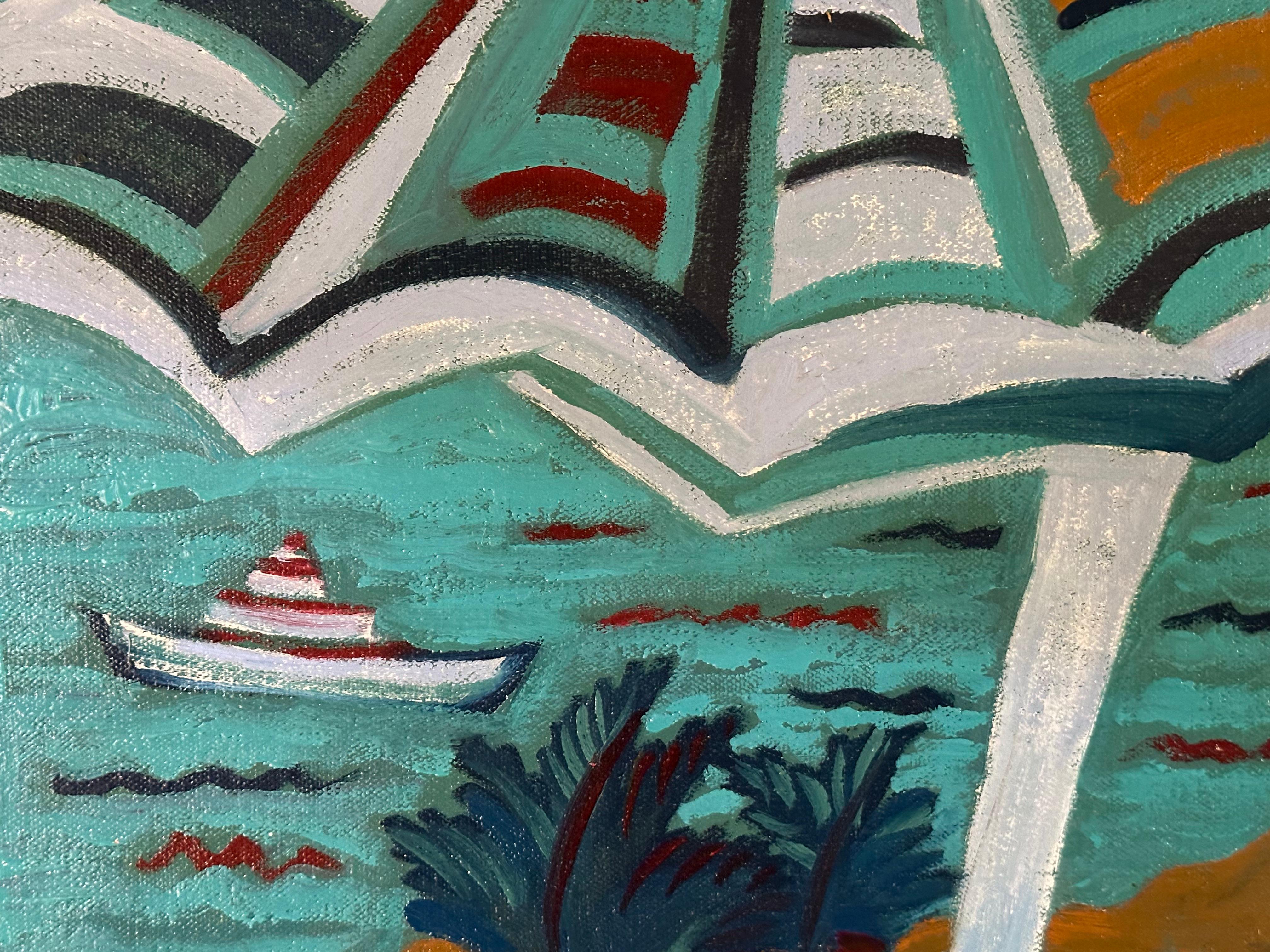 Griechische Texturen von Marc Zimmerman - Zeitgenössische Kunst im Angebot 4