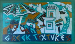 Vintage Greek Textures by Marc Zimmerman - Contemporary Art
