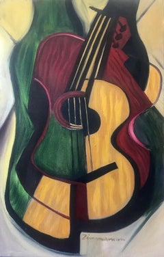 Used Guitar by Marc Zimmerman - Contemporary Art