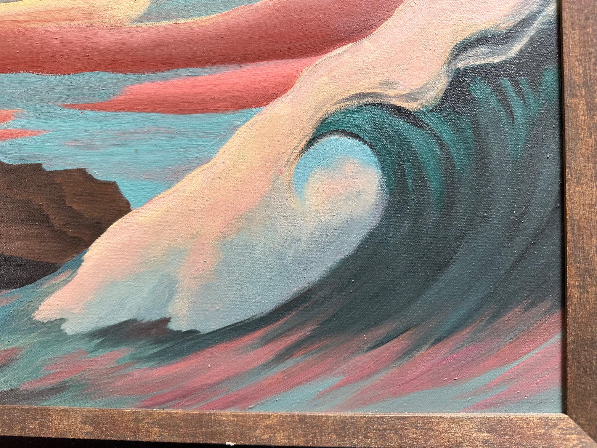 Hightide Sonoran Desert - Paisaje marino Arte oceánico de Marc Zimmerman en venta 2