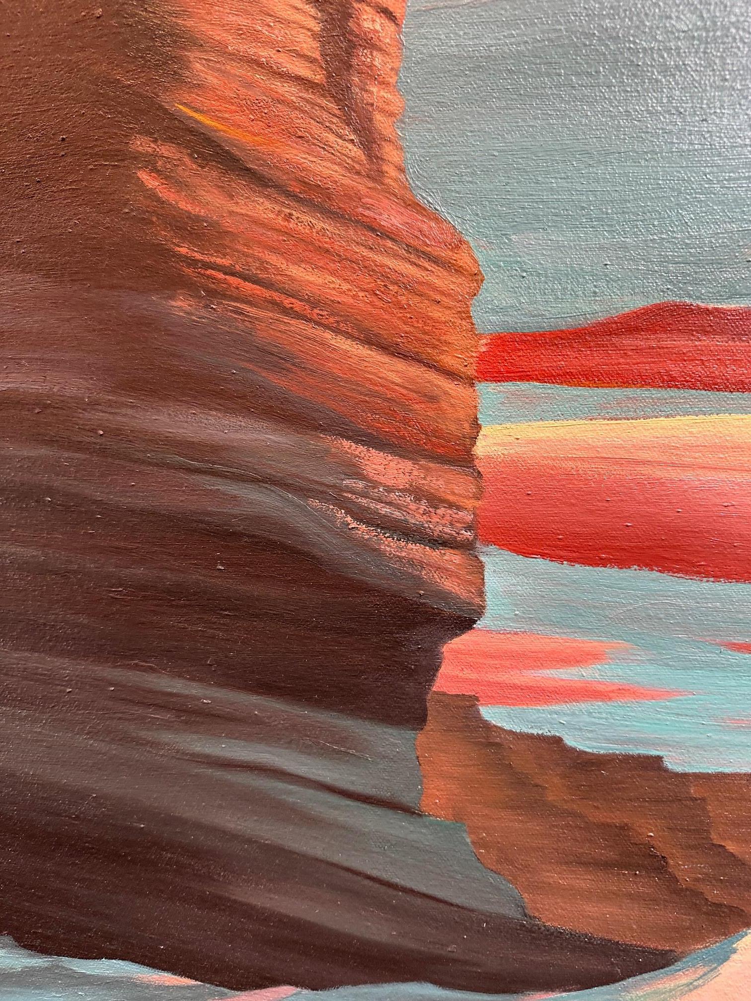 Hightide Sonoran Desert - Paisaje marino Arte oceánico de Marc Zimmerman en venta 3