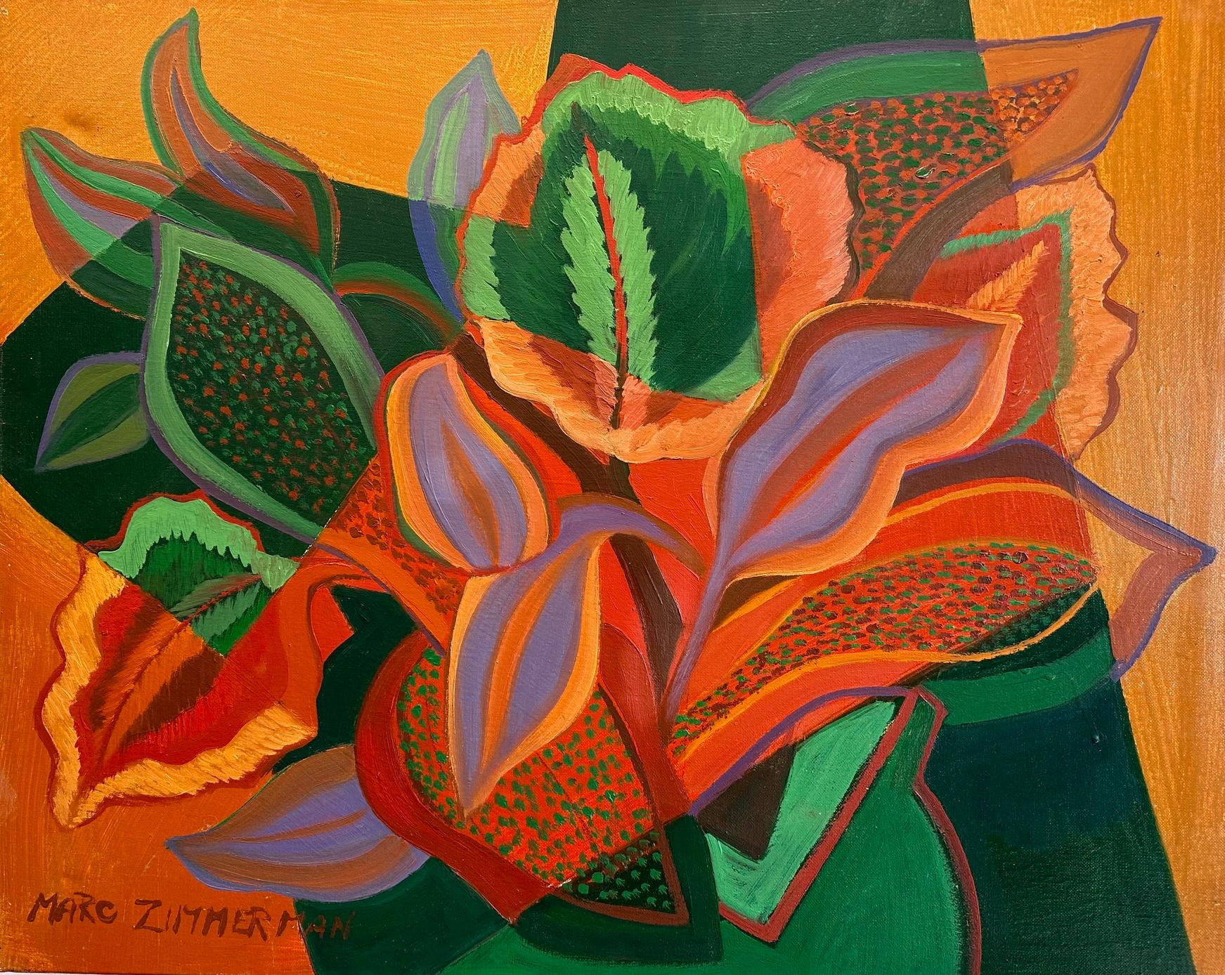 Floral  - Abstract Painting - Oil On Canvas By Marc Zimmerman

This orange and green abstract floral painting is abundant in color and form creating luxury wall art enhancing any space.


Marc Zimmerman creates playful paintings, whether deep