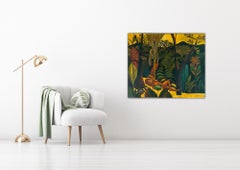 Jungle Escape - Landscape Painting - American Modern Art By Marc Zimmerman