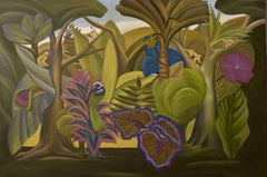 Fantasia Jungling con uccelli tropicali di Marc Zimmerman