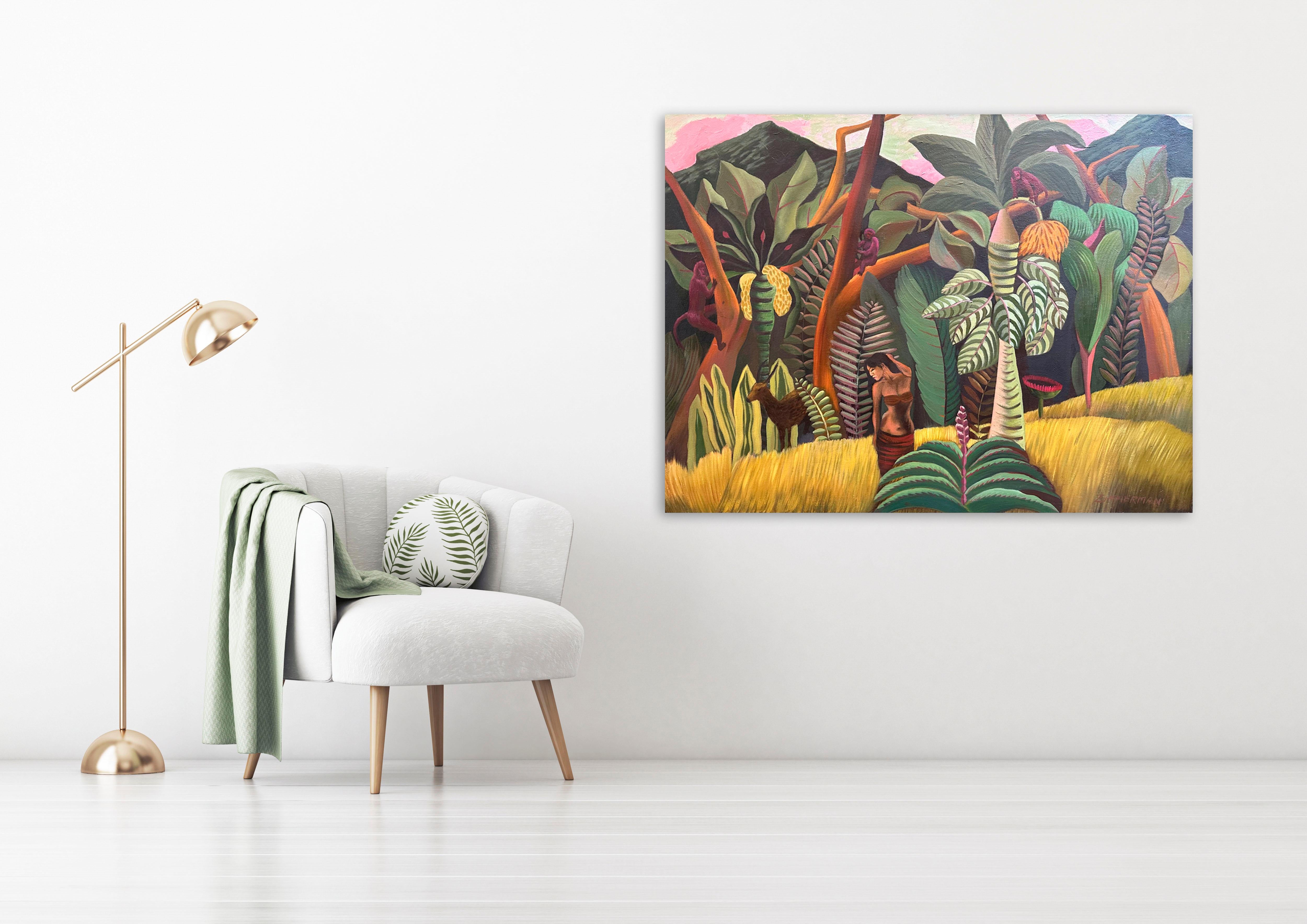Jungle Rhythm - Tropical Landscape by Marc Zimmerman For Sale 1