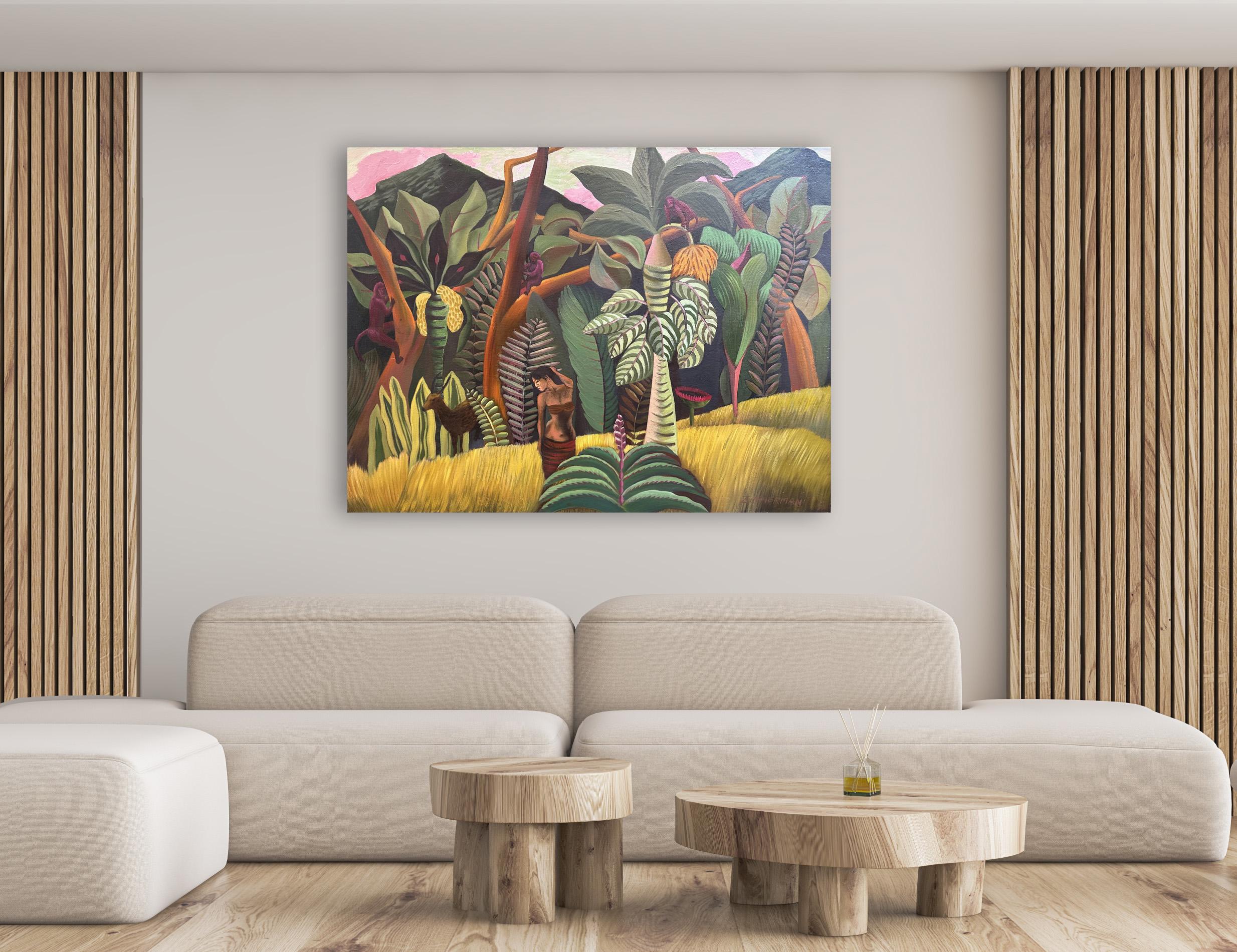 Jungle Rhythm - Tropical Landscape by Marc Zimmerman For Sale 2