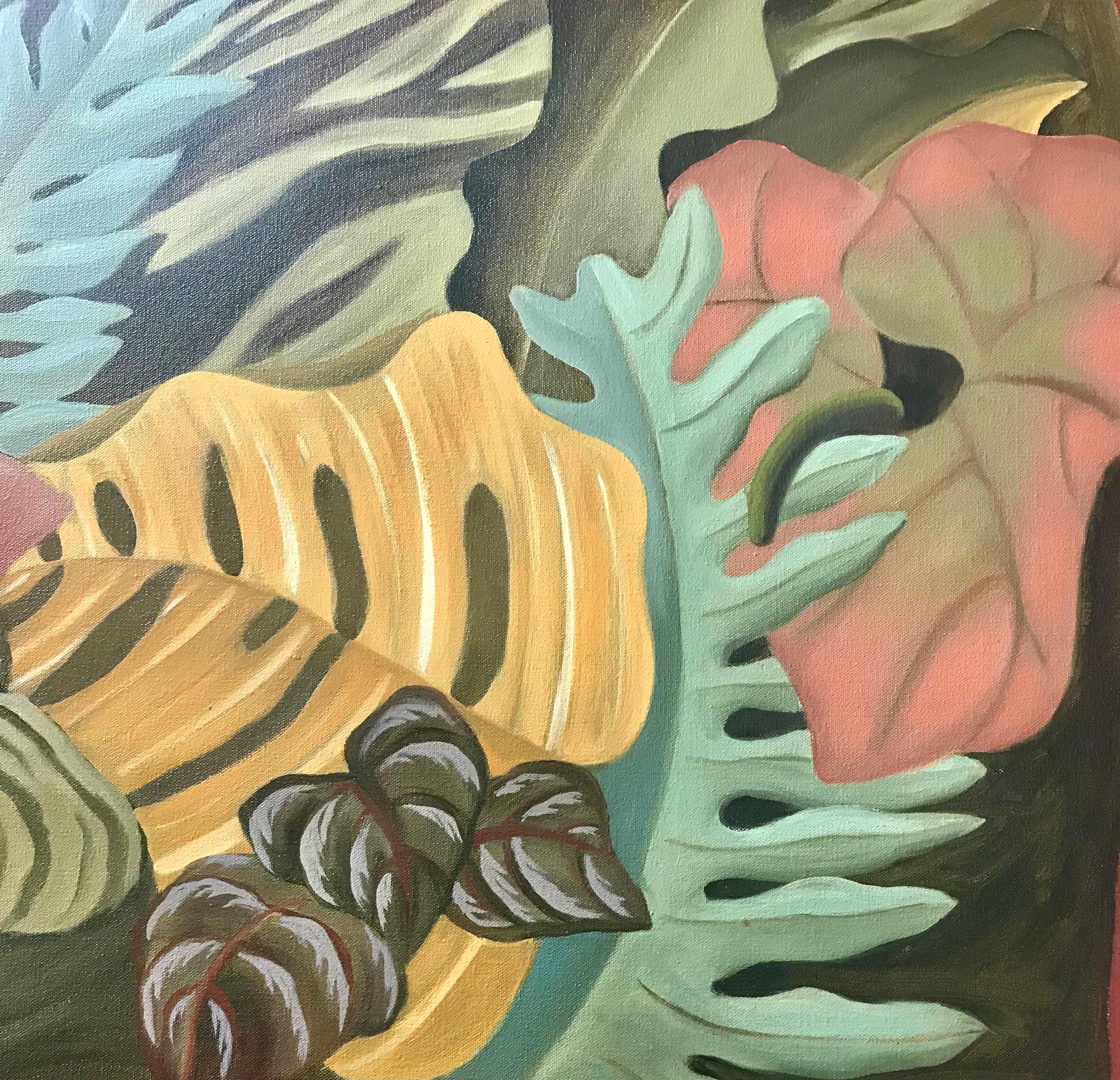 Leaf Flow - Landscape Painting  By Marc Zimmerman For Sale 1