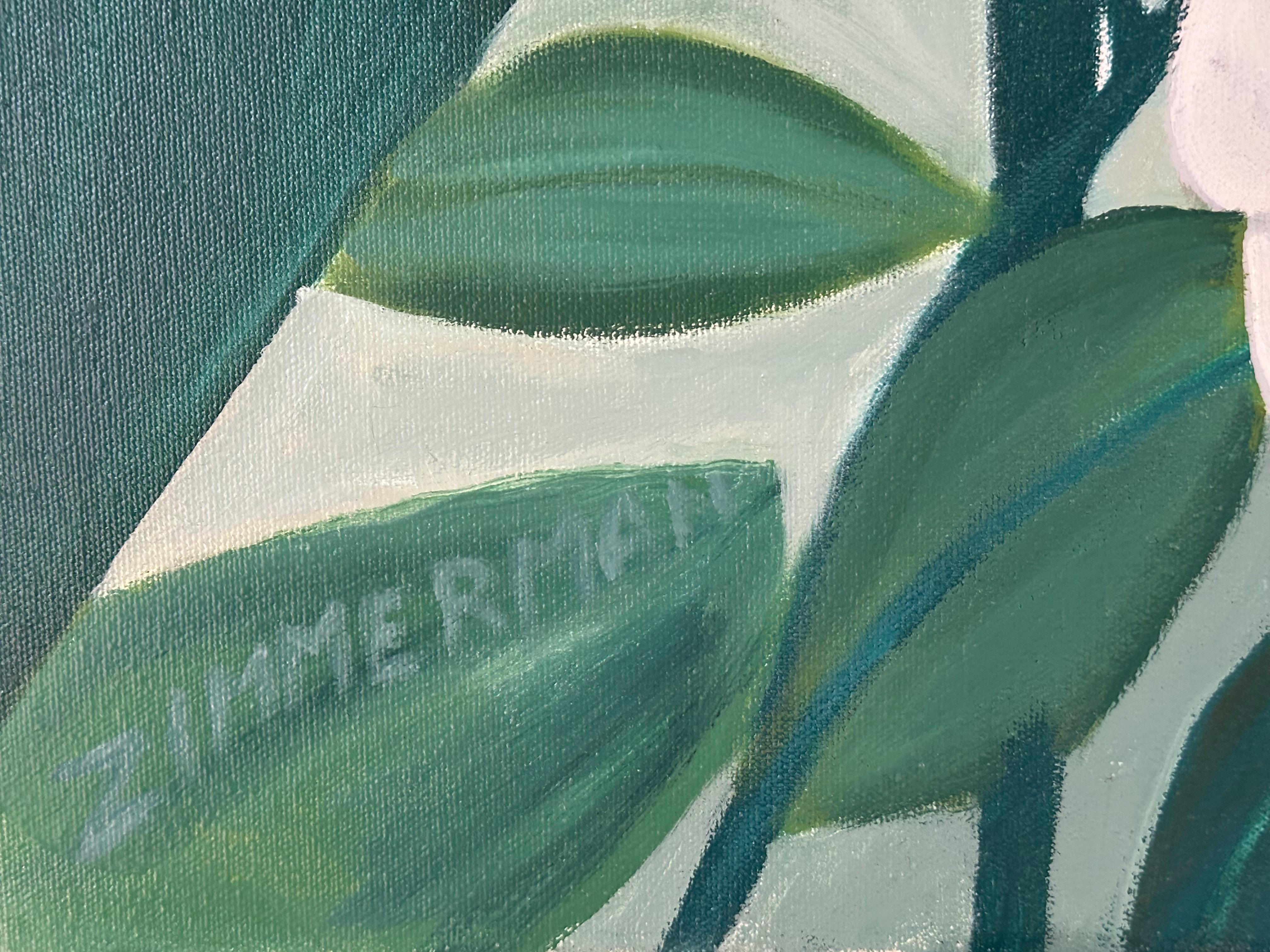 Lite N Breezy - Fiori dipinti da Marc Zimmerman in vendita 2