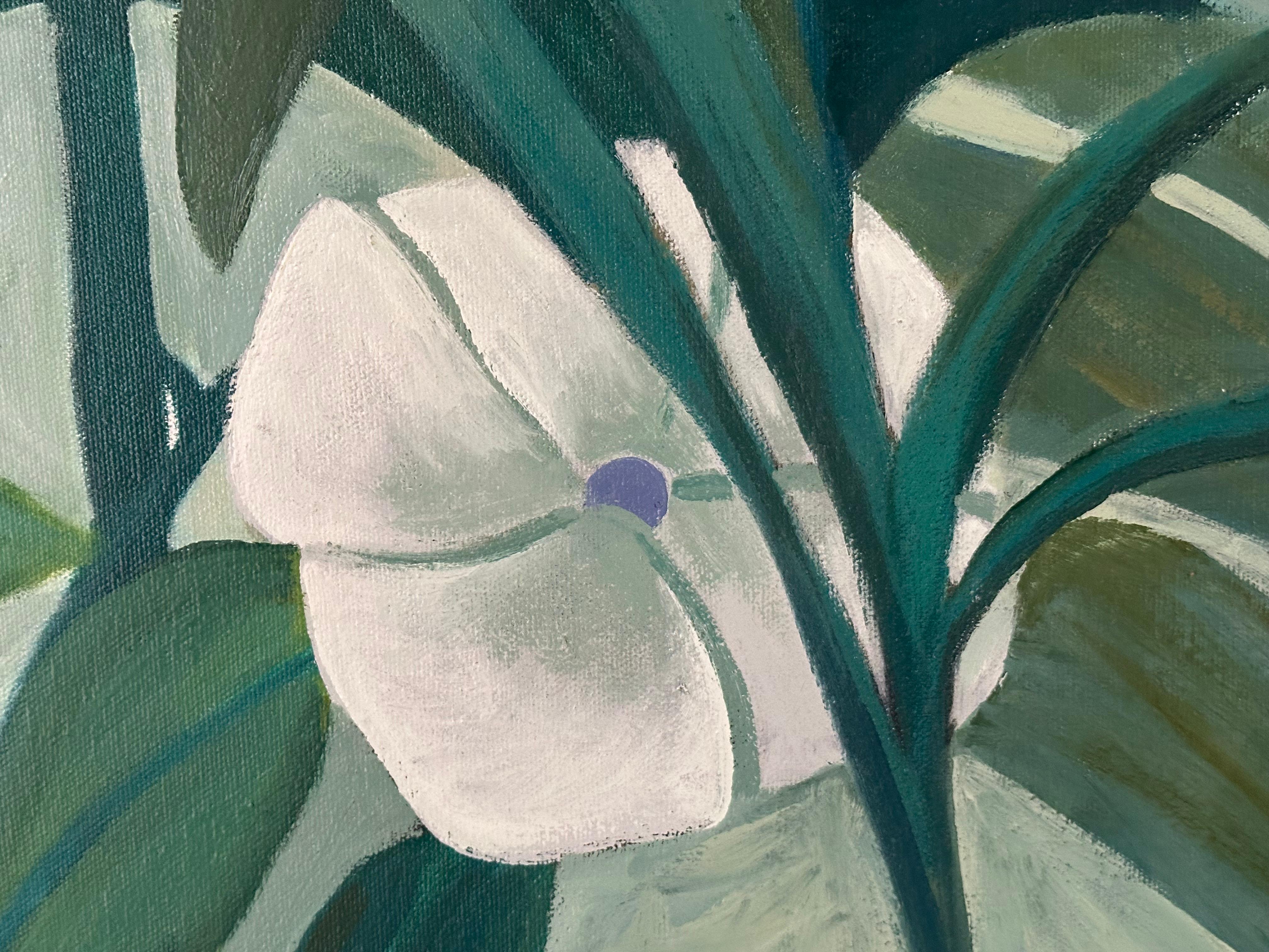 Lite N Breezy - Fiori dipinti da Marc Zimmerman in vendita 3